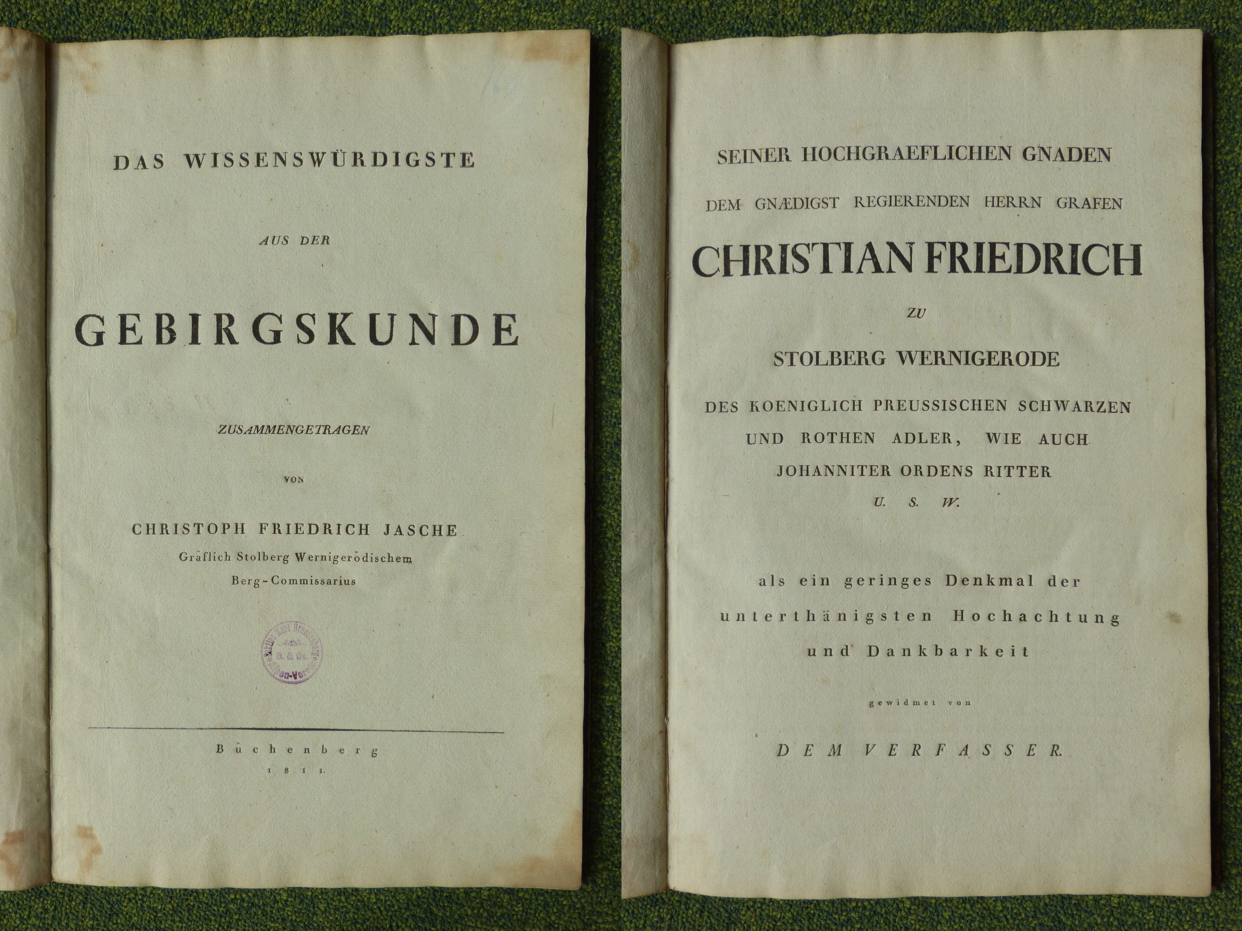 Das Wissenswürdigste aus der Gebirgskunde