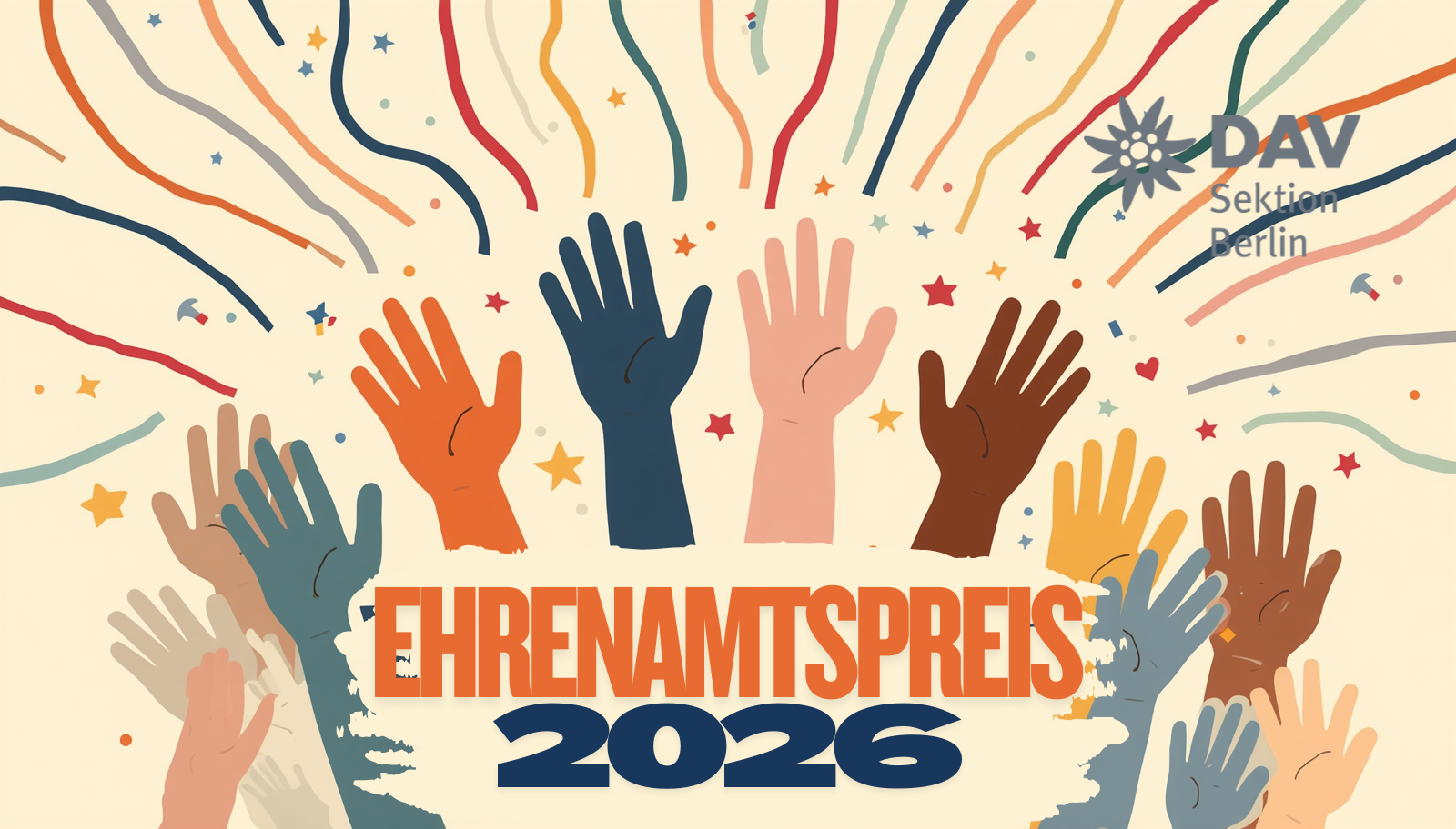 Nominierungen für den Engagementpreis 2026 „Herz der Sektion“