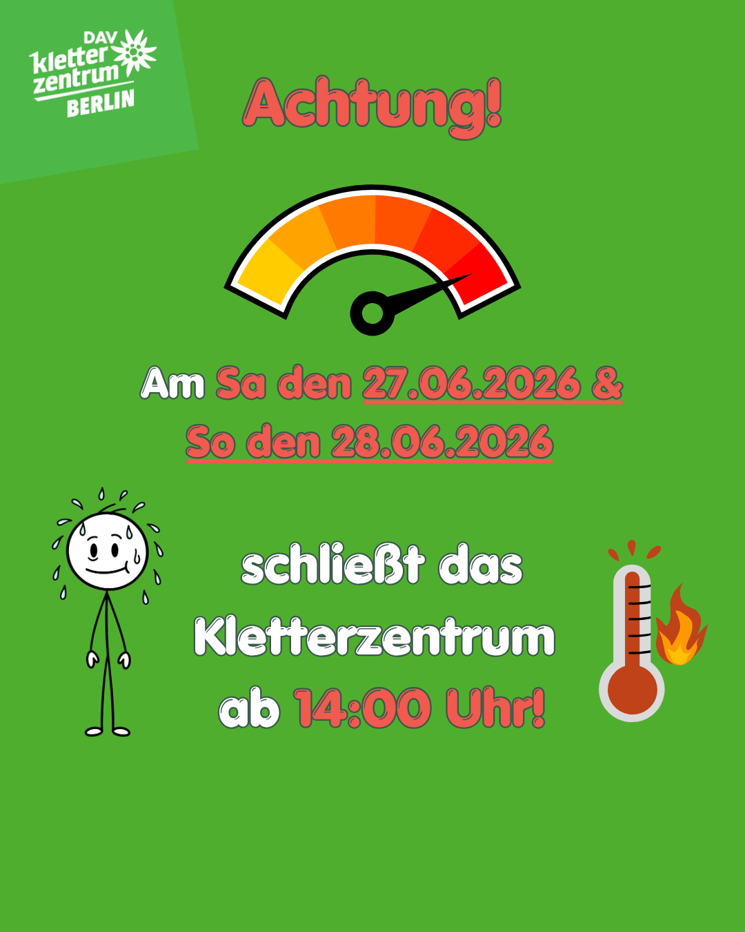 Hitzefrei!