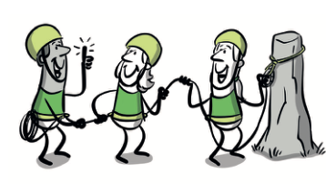 Seilschaft DAV Sektion Berlin Illustration