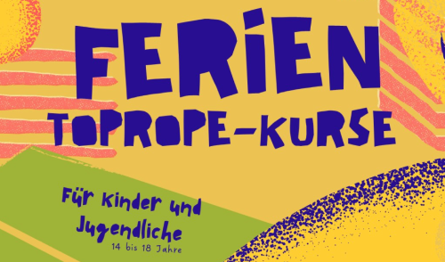 Toprope Ferienkurs für Kinder