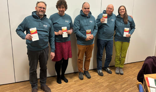 Engagement sichtbar machen – Übergabe der Ehrenamtskarten* an unseren Vorstand